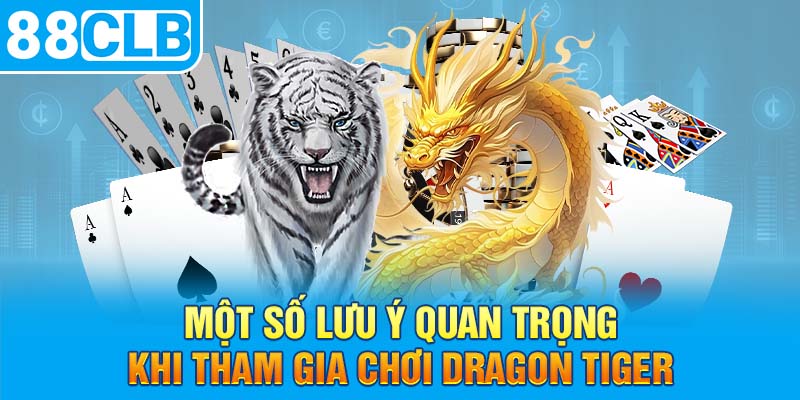 Một số lưu ý quan trọng khi tham gia chơi Dragon Tiger